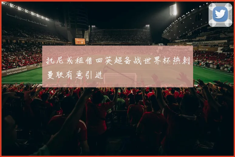 托尼或租借回英超备战世界杯热刺曼联有意引进